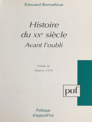 cover image of Avant l'oubli (3)